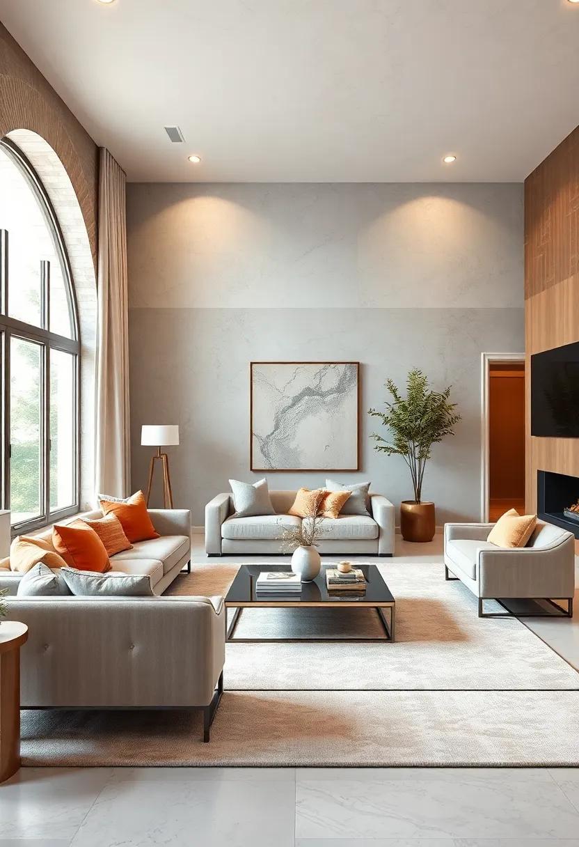 Neutral Rugs: Choose a‍ stylish area rug that incorporates‌ both light gray and beige‍ patterns, bringing your ‍color ‍scheme together while adding ‍warmth underfoot