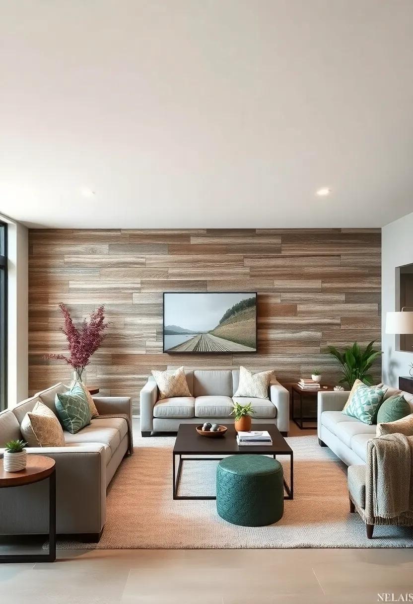 Embrace Rustic Charm: Opt for ‍a weathered wood finish that⁣ adds ⁢character and warmth to your living⁢ room,⁣ creating a cozy, inviting atmosphere