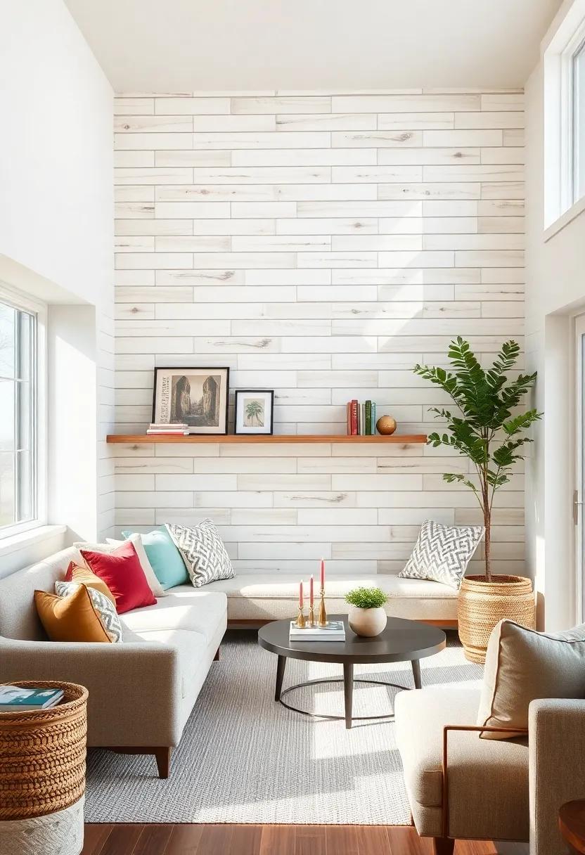 Cozy Nook:⁢ Frame a reading corner with shiplap to create ‍a comfortable, inviting space that beckons⁢ you ​to unwind⁢ with a good book