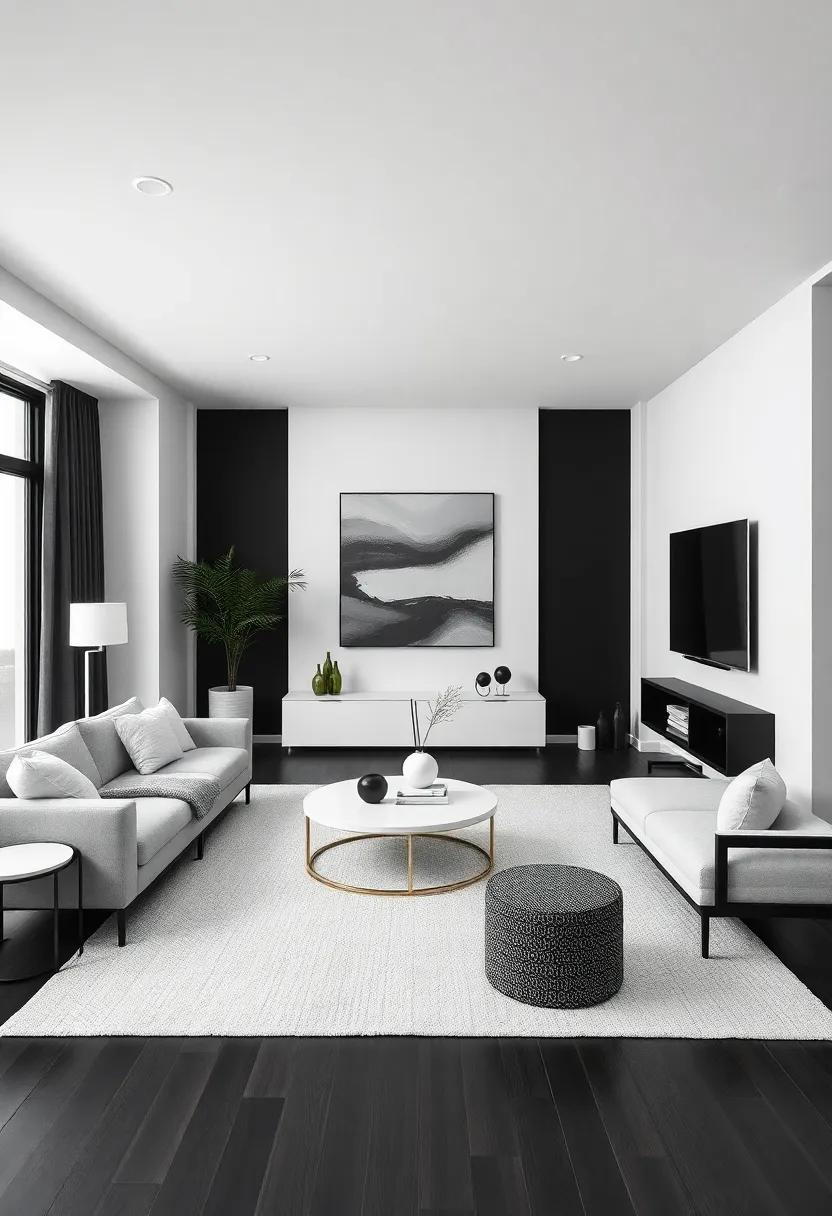 Balancing boldness: Integrating Black with Soft Textures in Your Space