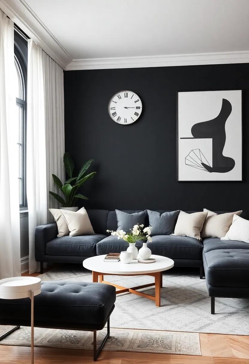 Elegant Contrast: The Allure of Black and White in Interior Design