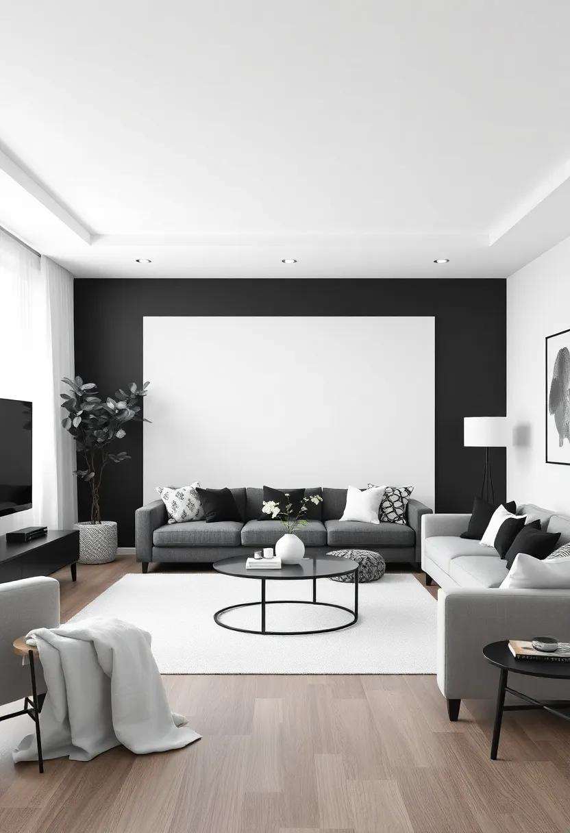 Textile Varieties: Layering Fabrics for a Chic Black and White Theme