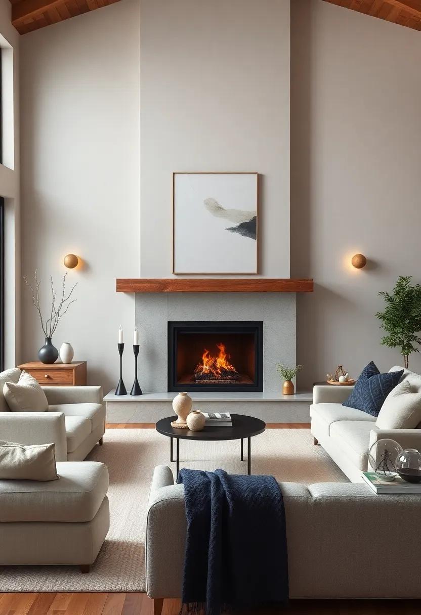 cozy Elegance Through thoughtfully Chosen Color Palettes for a Living Room
