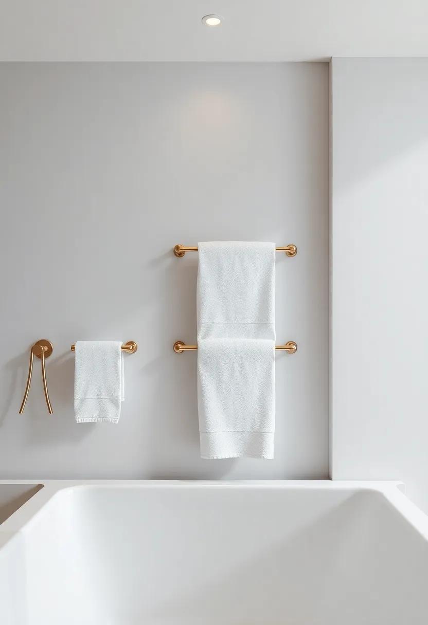 Elegant Towel Racks and‍ Holders as Functional Art Pieces