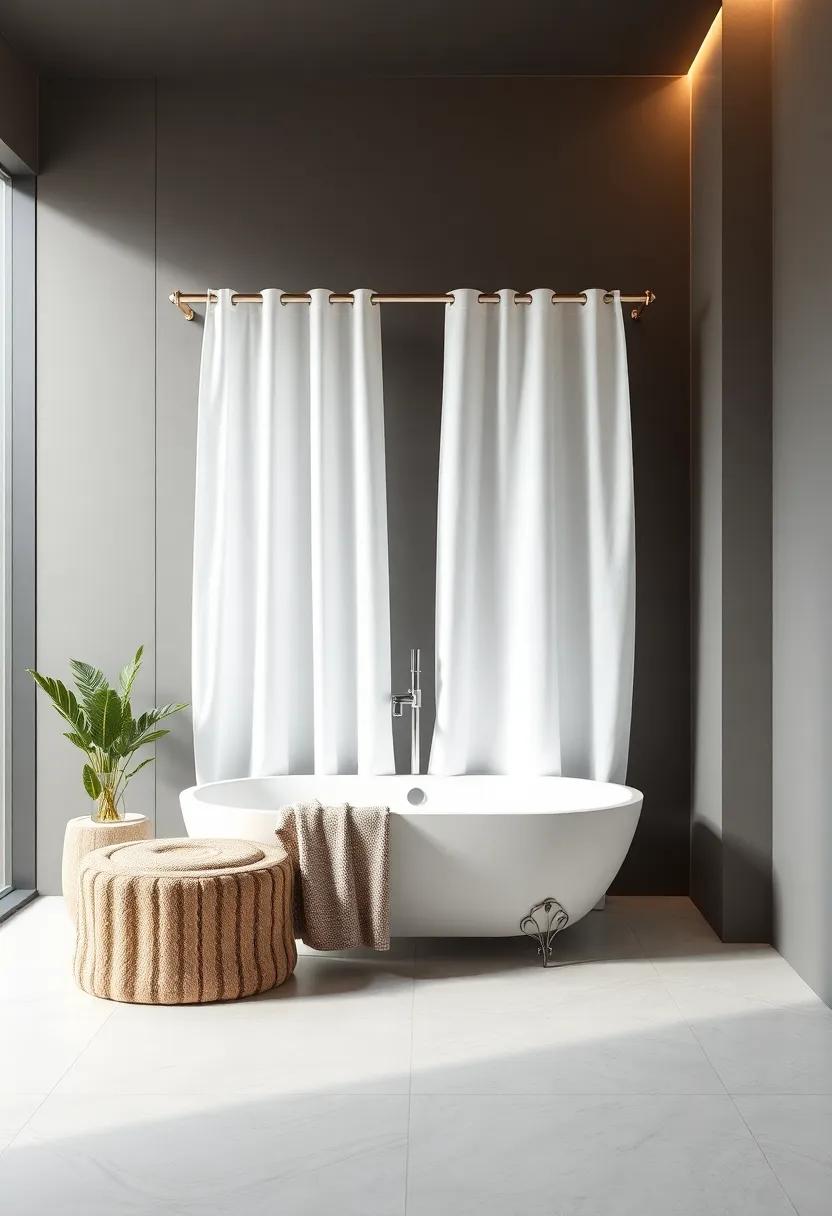 Eye-Catching Shower Curtains to Add a Pop of Color and Style