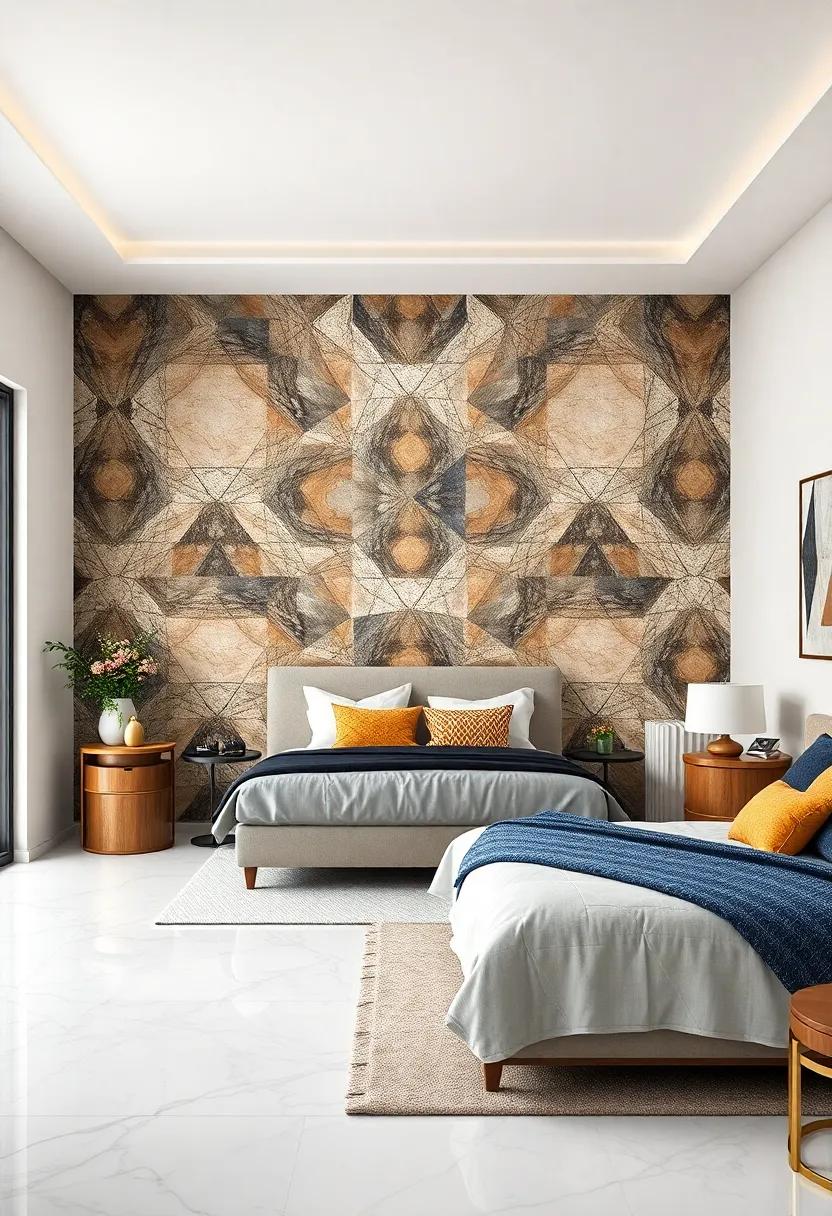 Dazzling Geometric Designs: Explore striking geometric shapes and patterns that create a contemporary feel, perfect for those who love modern aesthetics