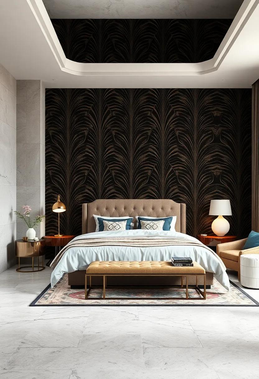 Glamorous Art Deco Patterns: Channel the opulence of the roaring twenties with Art Deco-inspired designs that exude sophistication and luxury
