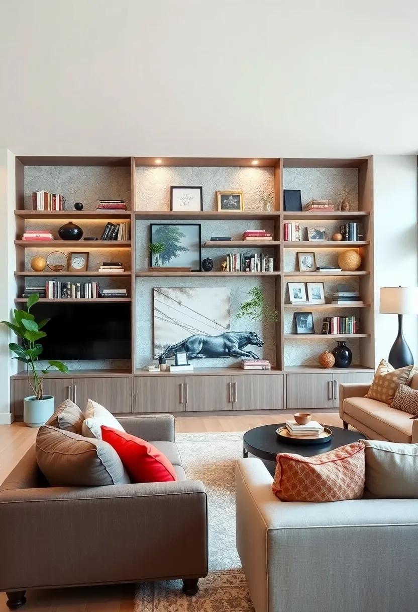 Eclectic Mix: ⁢Combine ⁤different styles of shelves for an eclectic look,showcasing books,art,and travel treasures in a delightful⁤ display