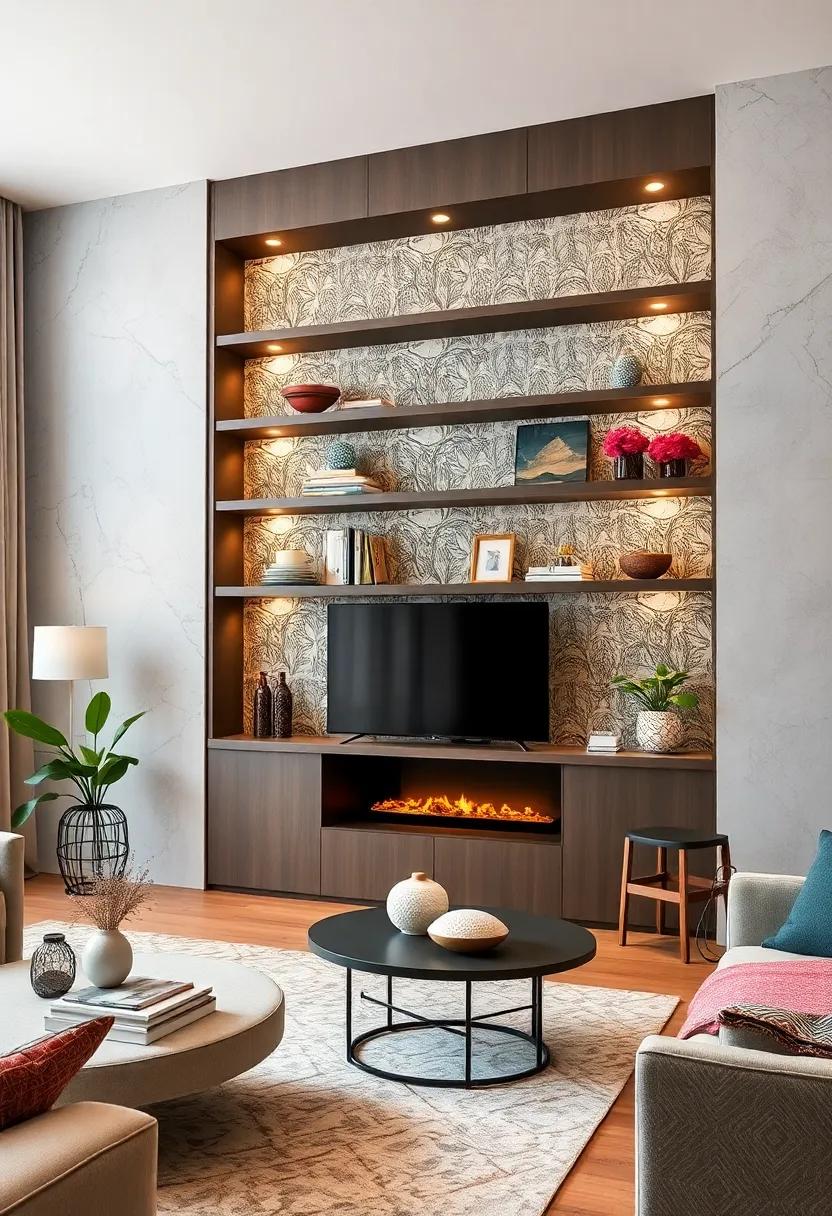 Integrated‍ Lighting: ‌Illuminate your ⁣collection⁤ with recessed lighting installed within ⁢shelves, highlighting your favorite pieces and ⁢creating ⁤a cozy ⁢ambiance