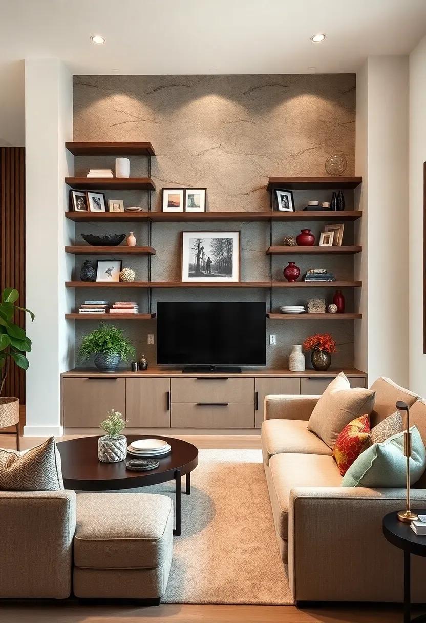 Personal⁤ Touch: Infuse‌ your personality⁢ into your ⁣shelves by showcasing art ⁢pieces, family ​photos, and mementos that tell your⁤ unique story