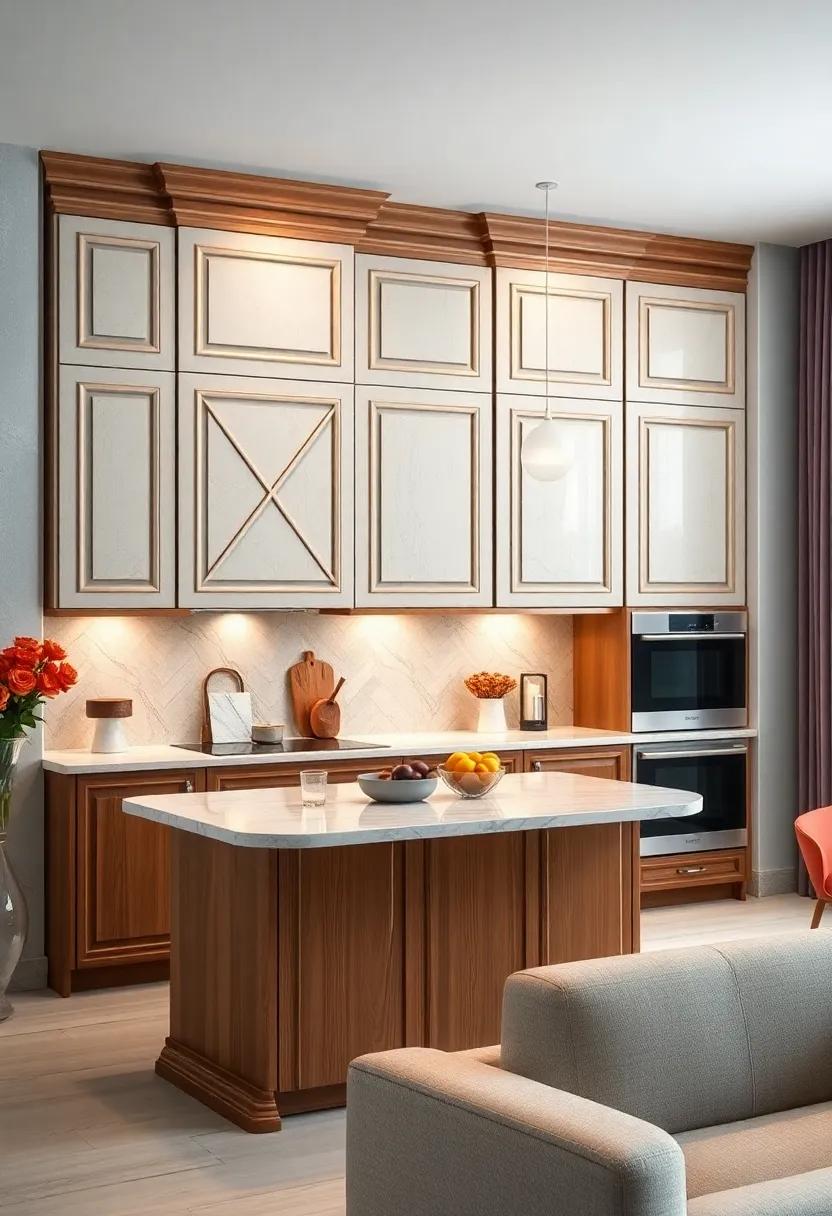 Custom-Molded Cabinetry: Unique shapes and intricate moldings ‍can transform ordinary cabinets into stunning focal points ‍in ⁤your kitchen