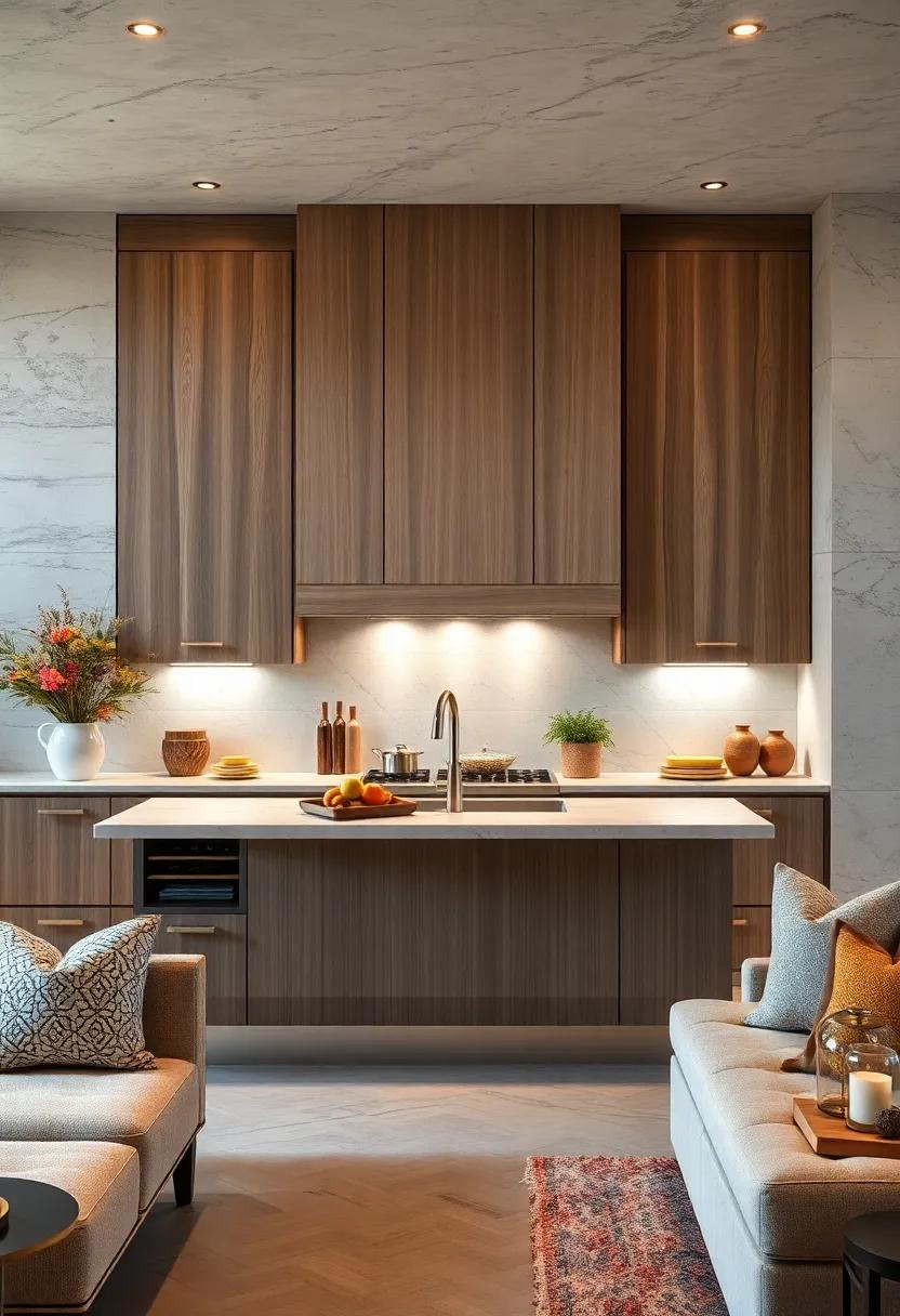 LED-Illuminated cabinets: ​Enhance ambiance and functionality with built-in LED‍ lighting that highlights‌ your cabinetry and the culinary⁤ space ⁣as ⁢a whole