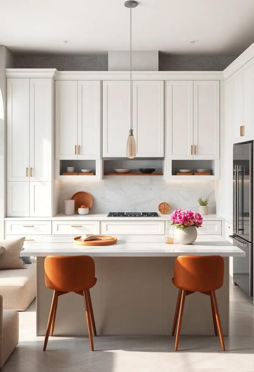 Timeless White Shaker⁢ Cabinets: A classic design ⁣that‍ blends seamlessly with any décor, offering a⁢ clean and sophisticated ⁢aesthetic
