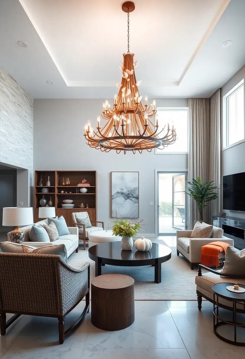 Discover a sophisticated beach house ⁢designed with⁤ a nautical theme,featuring a vintage-inspired chandelier made ⁣of ⁣driftwood and seashells that adds a unique ‌touch