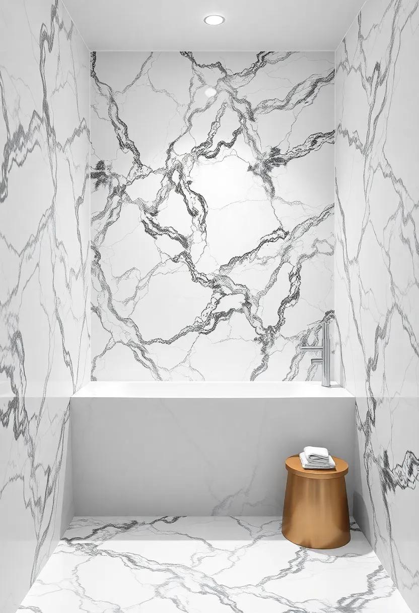 Incorporating Marble‍ patterns for a Unique Visual Effect