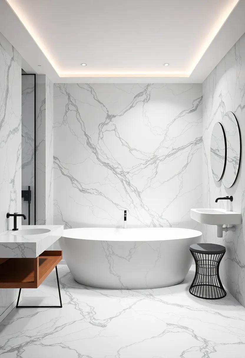 Transforming Small ⁢Bathrooms into Spa-Like Retreats with ⁤marble