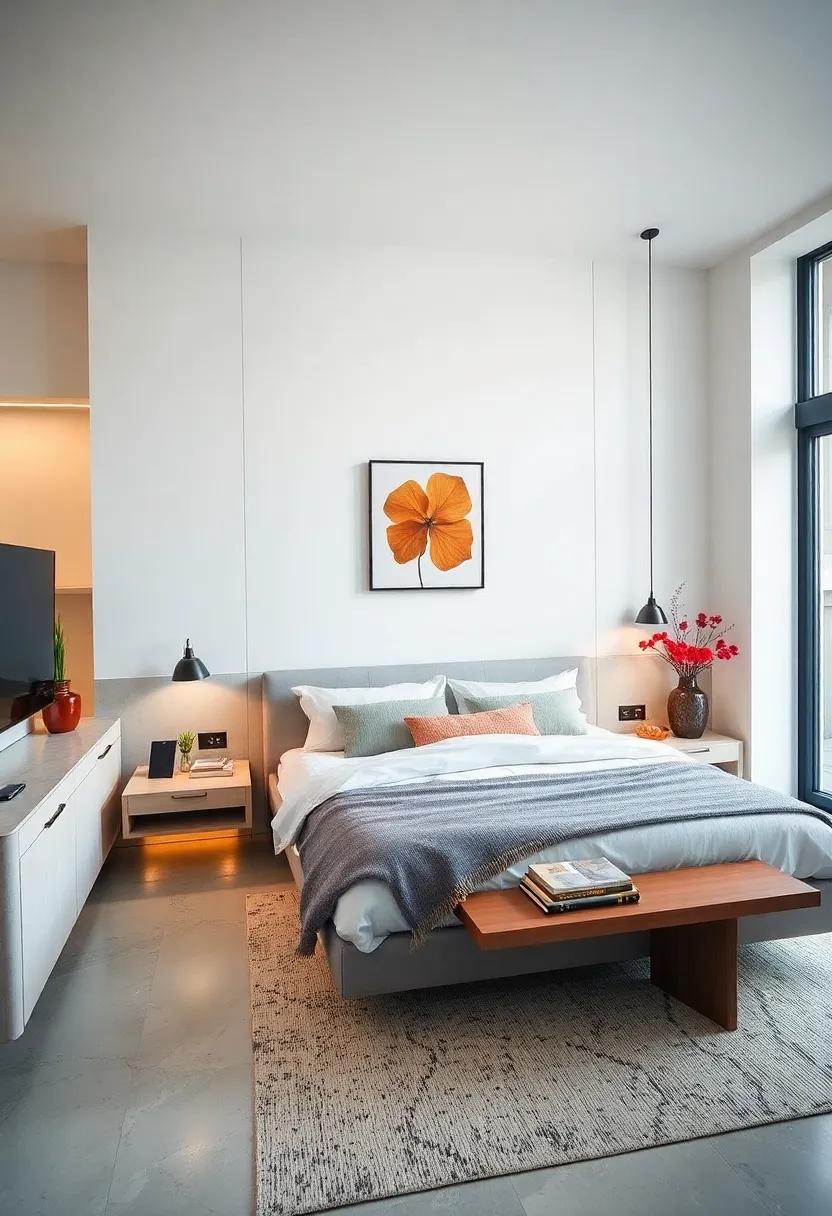 Chic And Practical: Find out about floating nightstands with built-in charging stations, merging convenience with style for tech-savvy individuals