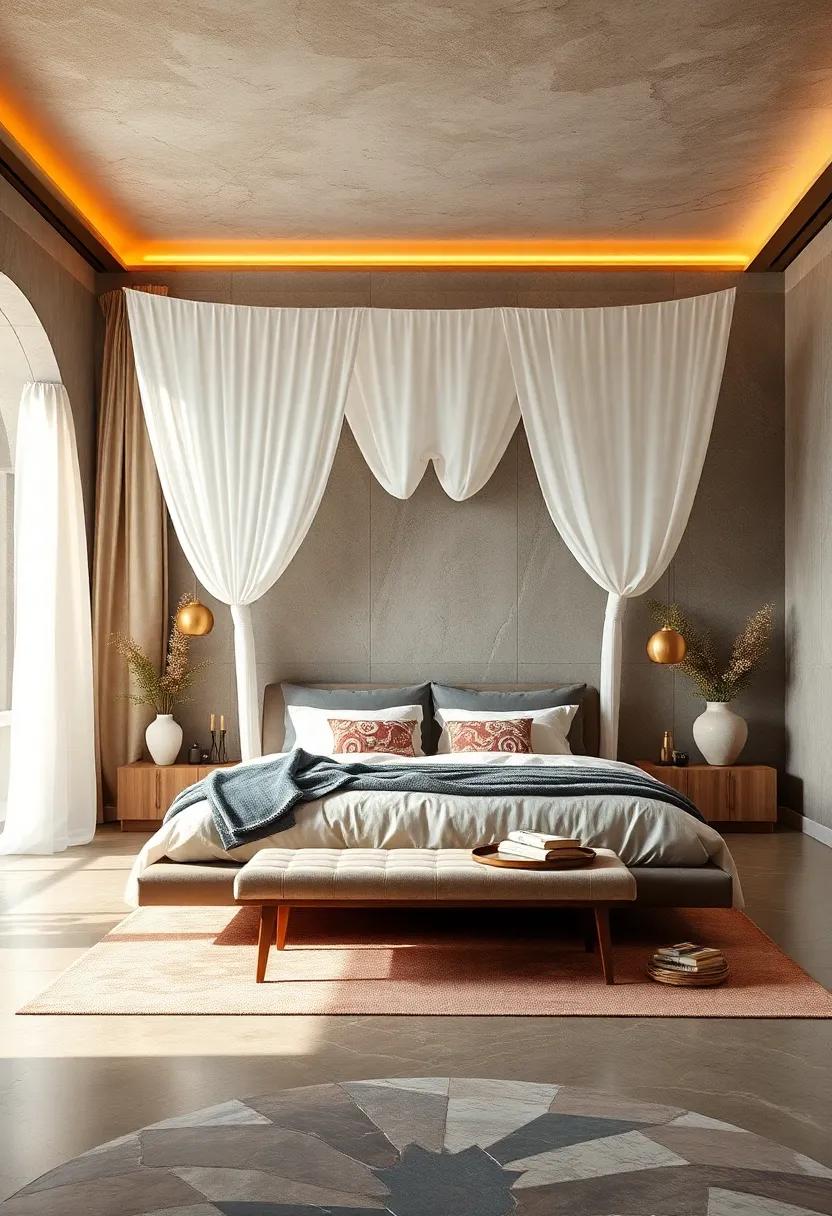 Dreamy Canopy: Discover how to install a floating canopy design that creates a dreamy, fairy-tale quality while maintaining a light appearance