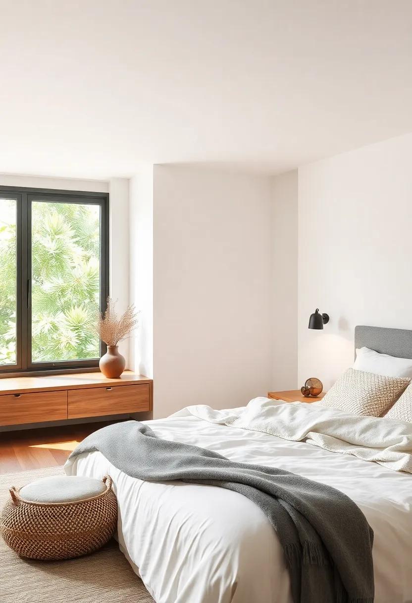 Incorporate natural fragrances: ⁣Use essential oil diffusers or natural soy candles to fill the room with soothing scents that emulate the outdoors