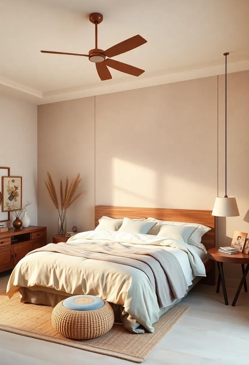 Incorporate earthy color palettes: Use warm, ‌neutral tones inspired by nature, such as taupe, olive green, or sand, to evoke a sense​ of⁢ calm