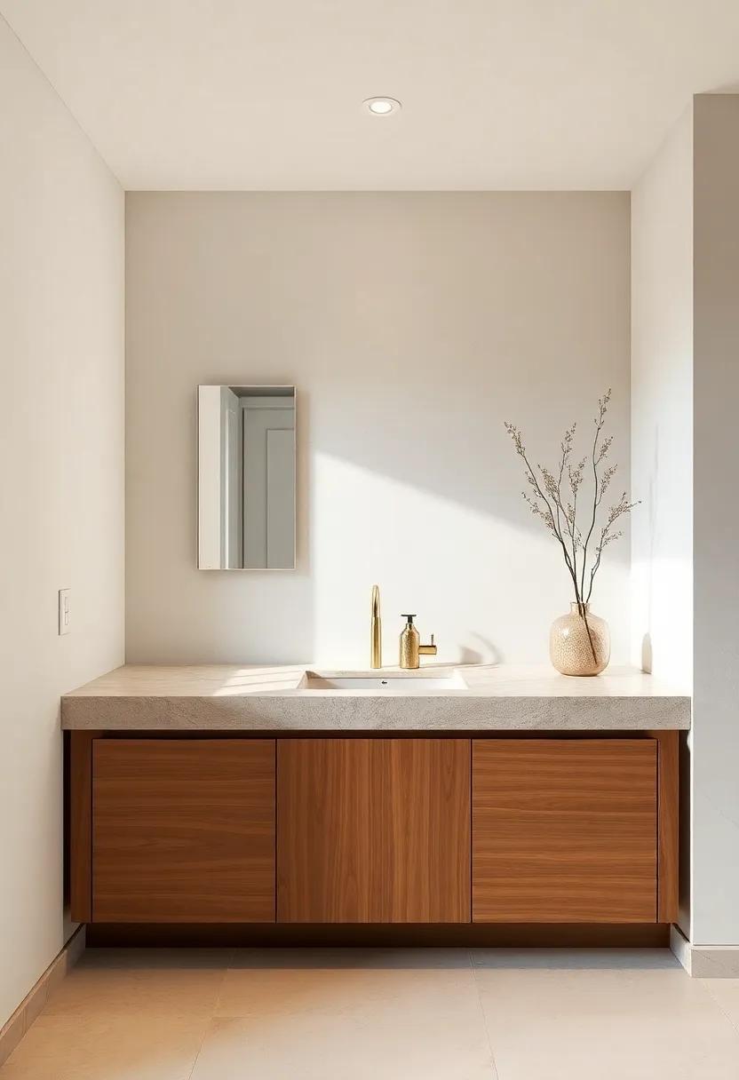 Utilize natural stone ⁤countertops: If space ​permits, incorporate a natural stone⁤ surface in your bedroom for an elegant and timeless look