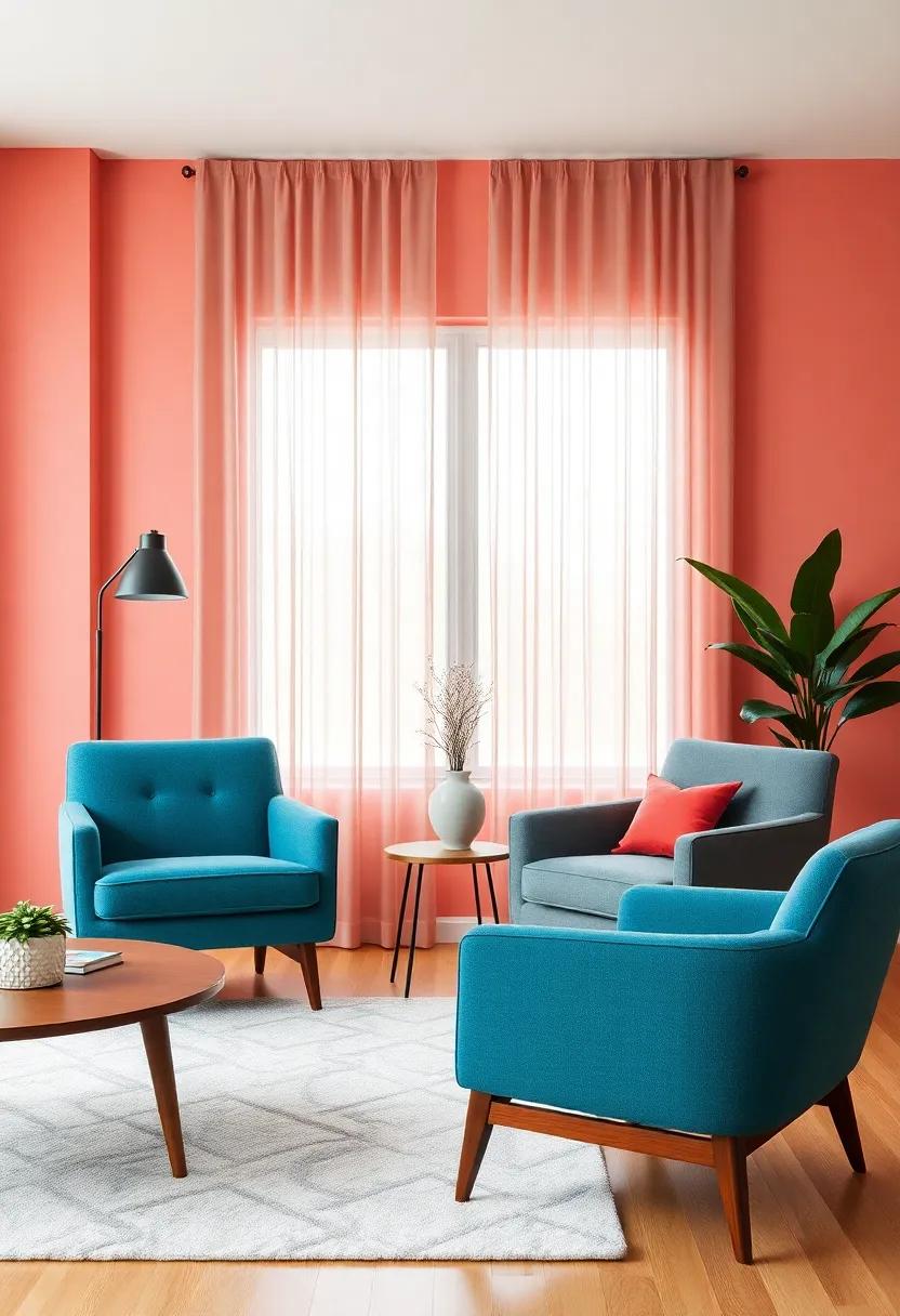 The Role of Color in Statement Chairs for Mid-Century Living Rooms