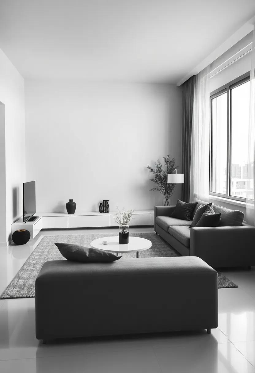 Embracing Monochrome Decor for a Sleek and Timeless Look