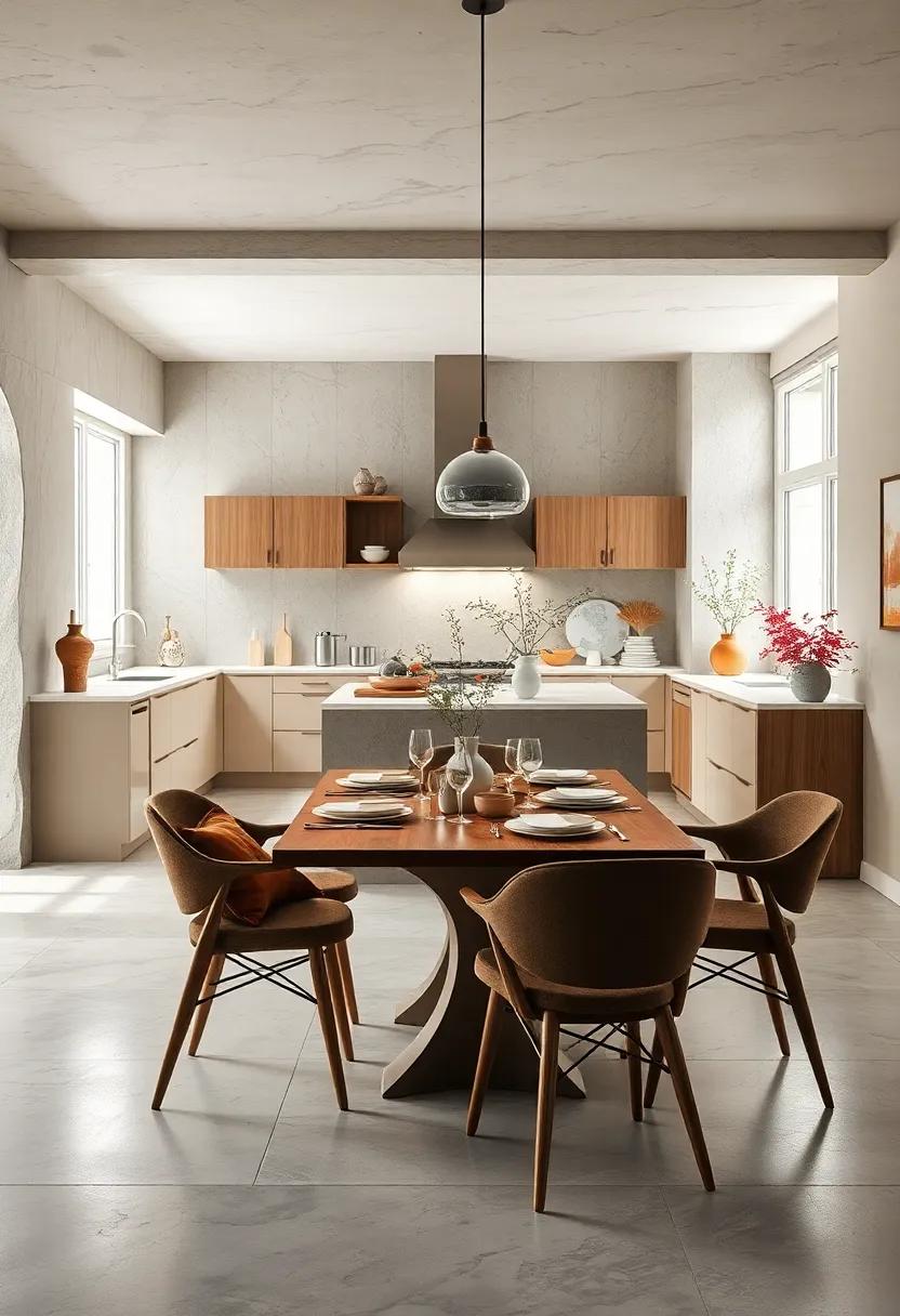 Minimalist‍ Color Accents: Introduce one or​ two accent colors sparingly, whether through dishware⁣ or textiles, to maintain ​focus