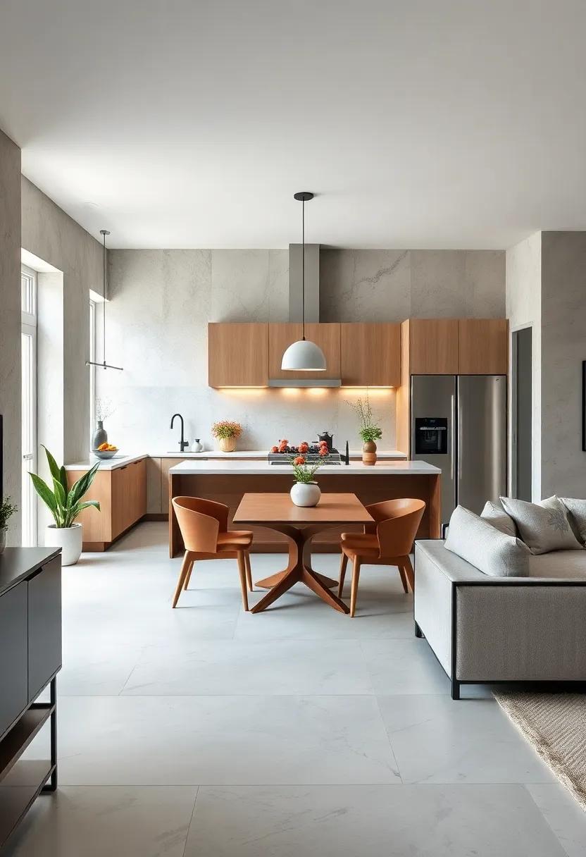 Streamlined Cabinetry: Opt for handle-less‌ cabinets or push-to-open⁣ designs that maintain a sleek silhouette