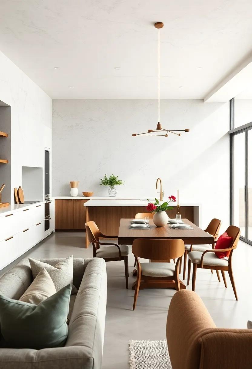 Subtle Contrast: Use contrasting textures, like polished countertops against matte finishes,‌ to create visual intrigue without clutter