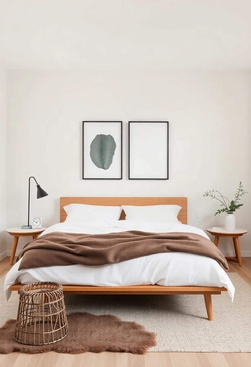 Adorning Walls with Simple ⁣Yet Impactful art‍ choices