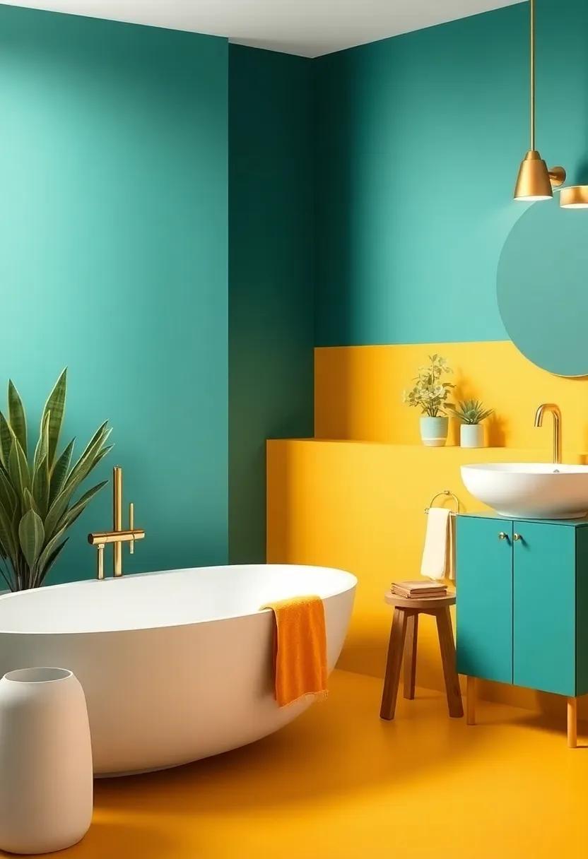 Dynamic⁣ Duos: Pairing Colors Like Teal and Mustard⁢ for a Bold Statement