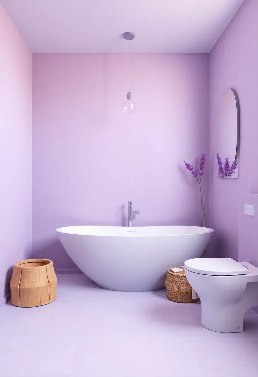 Lavender Dreams: Creating a Calm and Inviting Atmosphere with Soft Purples