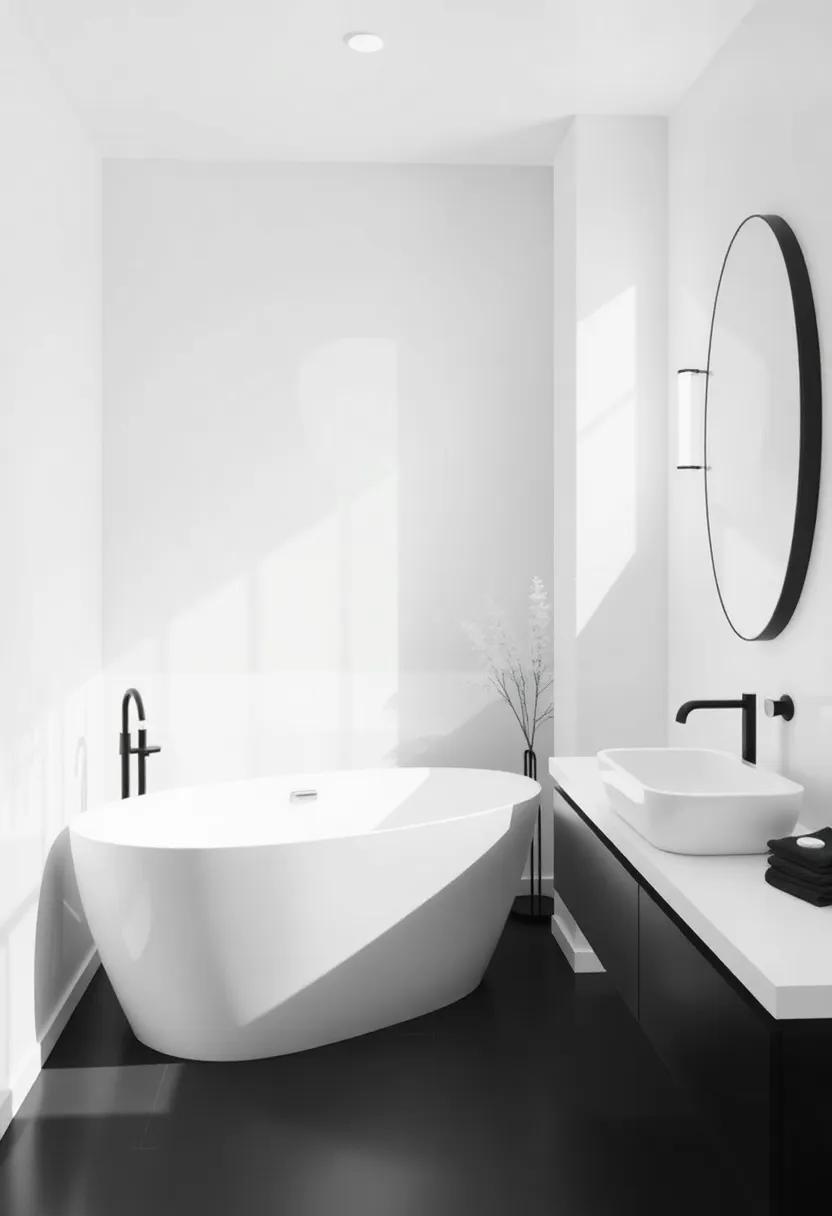 Monochromatic Magic: Exploring Shades of White and ⁢Black for ⁤an Elegant​ look