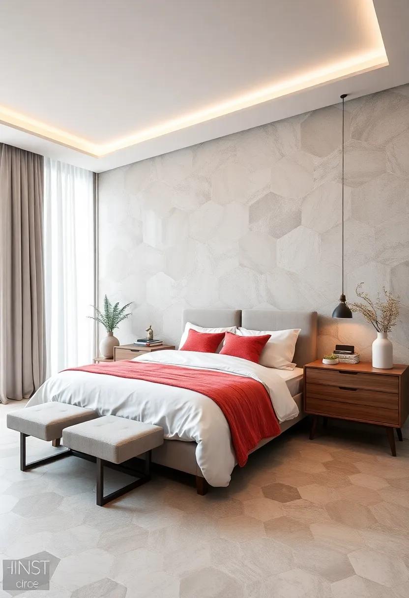Incorporate‍ hexagonal tiles ​in your flooring or wall accents to‍ bring ​a modern touch that​ captures attention without overwhelming the space