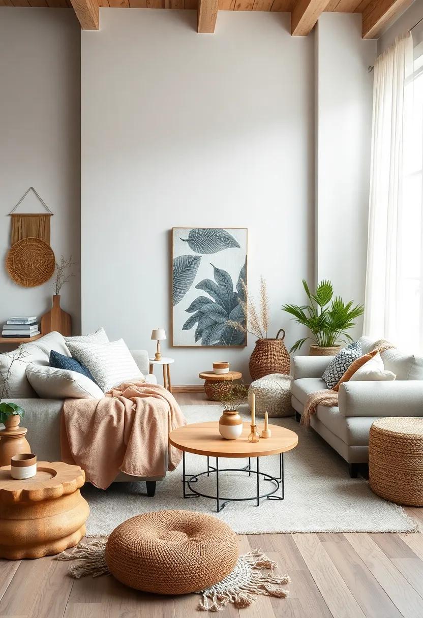 Layering textures: Combine Fabrics, Wood, and Metal Elements