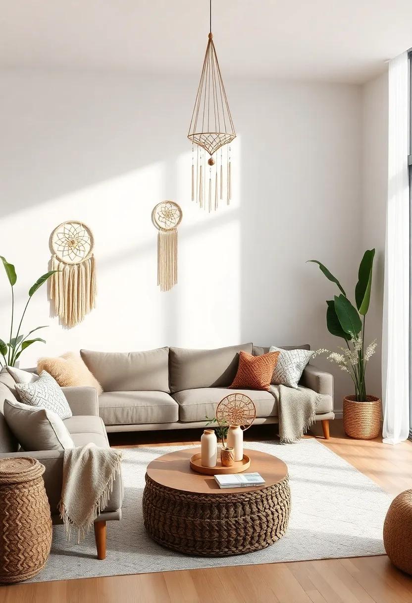 Incorporate Dreamcatchers and Macramé for a Bohemian Touch