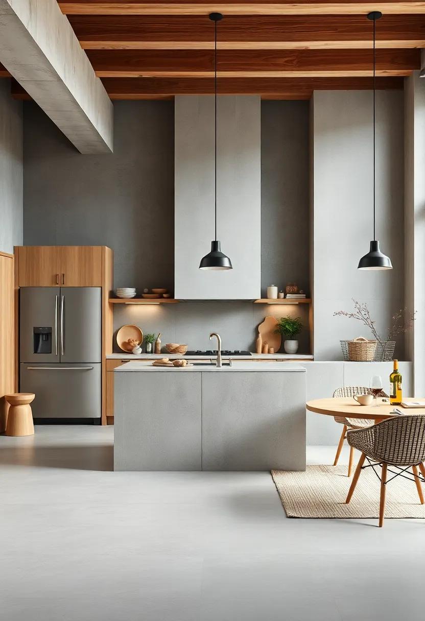 Crafting a Minimalist Kitchen: The Role of Concrete in Simplicity