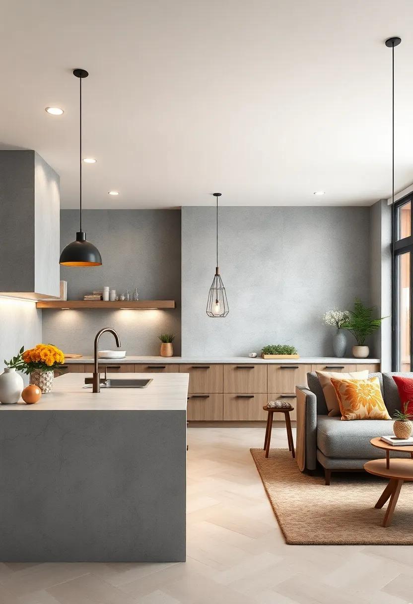 Crafting Unique Experiences: Custom Concrete Features in Kitchens