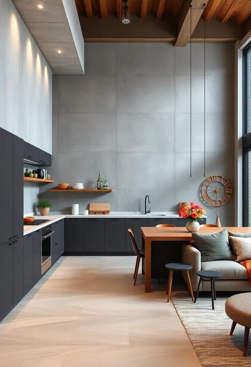 Elevating the Ordinary: Unexpected Concrete Applications in Design