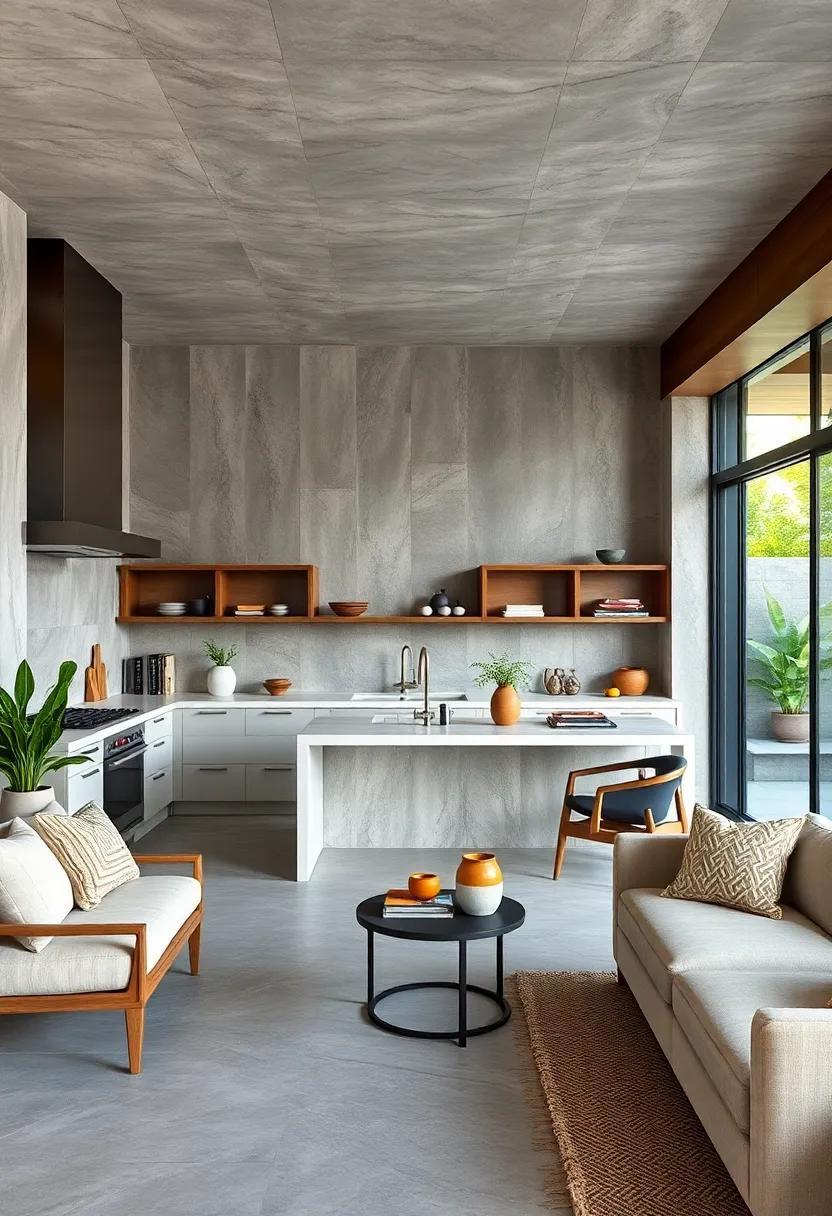 Embracing Indoor-Outdoor Flow with Concrete Transition Spaces