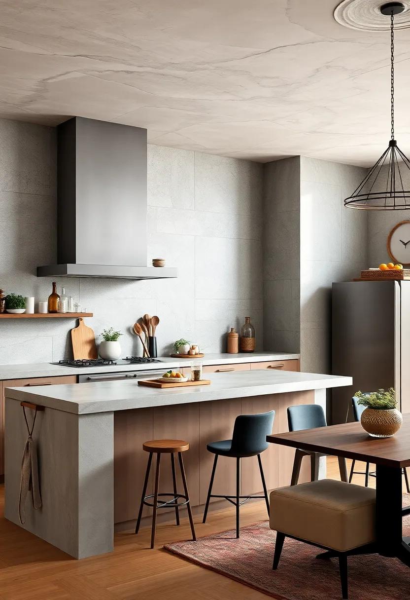 Industrial Chic: The Trend of Concrete in Modern Kitchen Décor