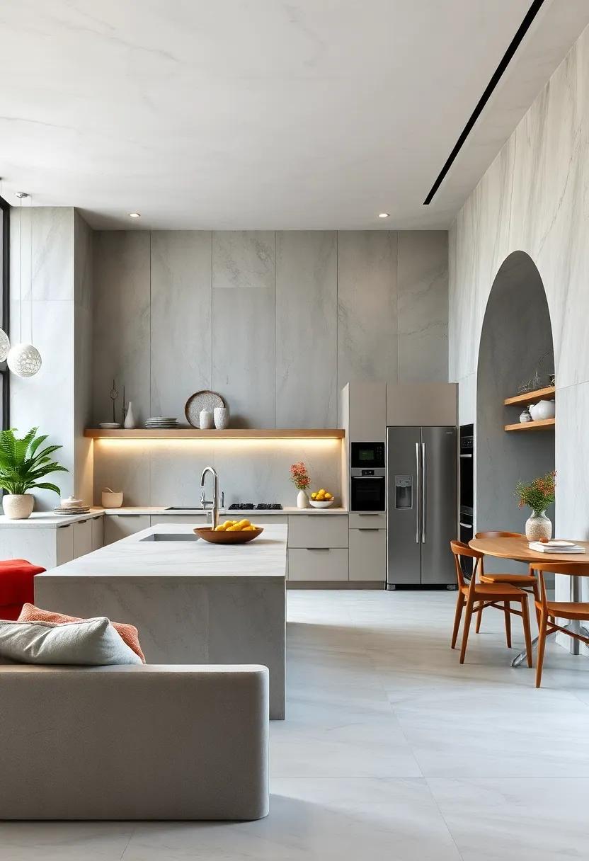 Playing with Form: the Sculptural Possibilities of Concrete in Kitchens