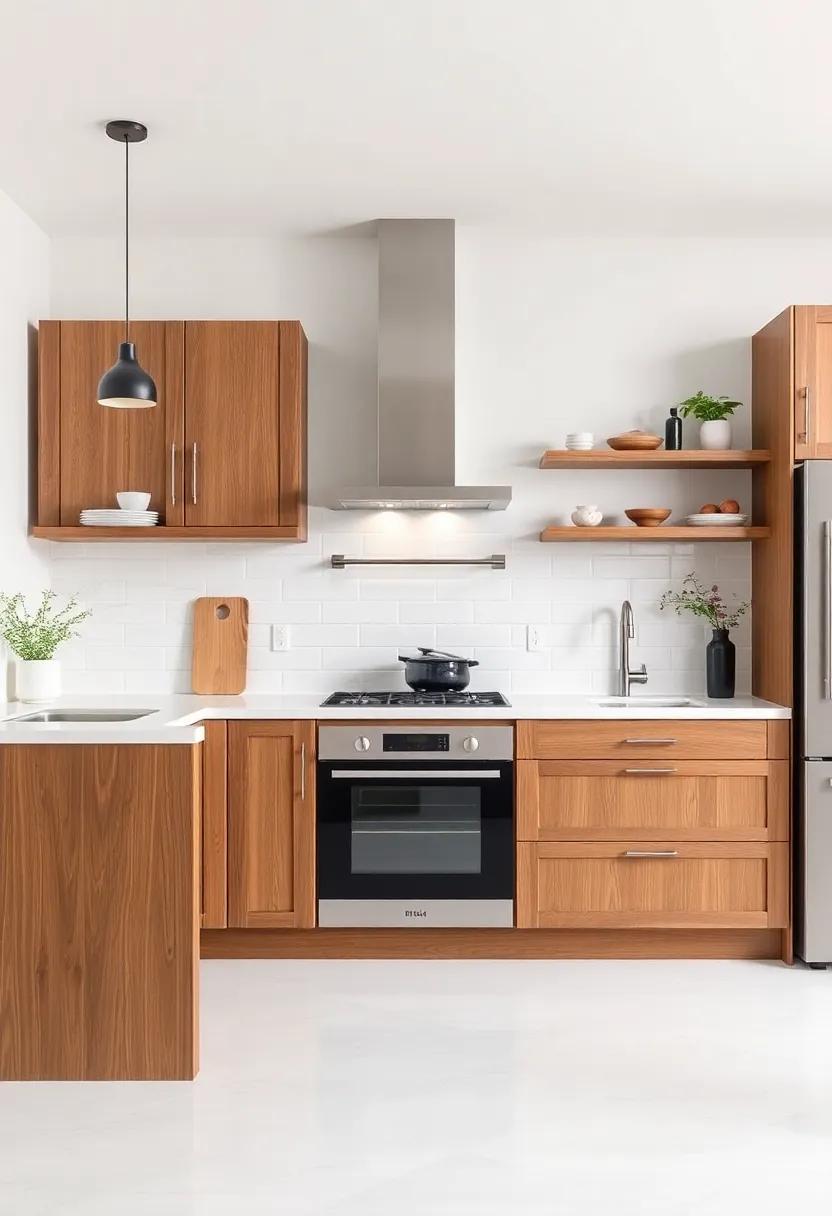 Cohesive​ Harmony: Blending‍ Contemporary Fixtures with Classic Wooden⁢ cabinets