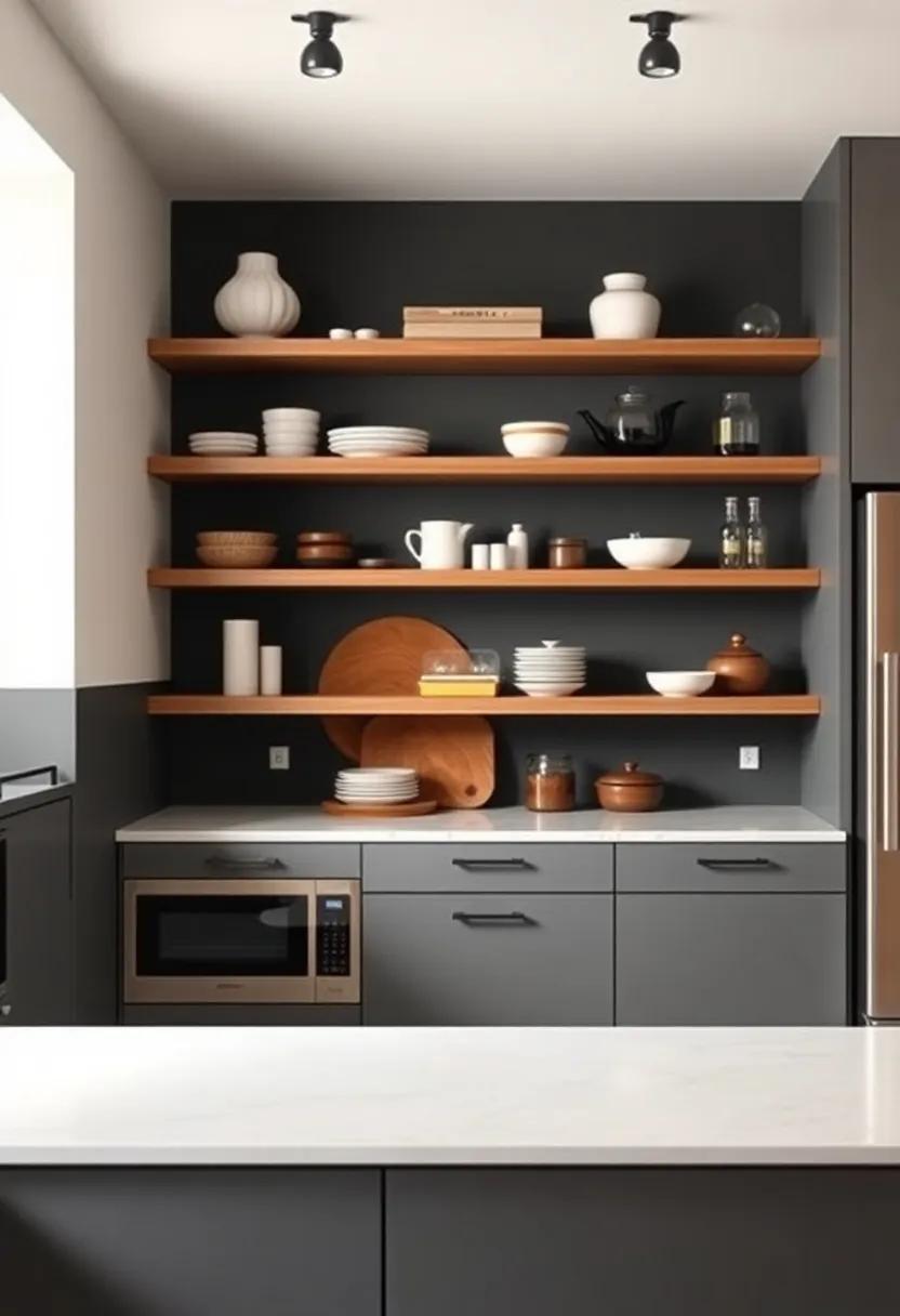 Creative Storage Solutions:‌ Vintage-Inspired open Shelving for a Contemporary Look