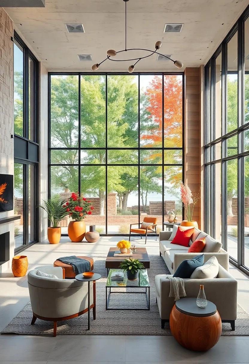 Smart Technology: Incorporate smart home technology for lighting, window treatments, and audio-visual systems to enhance comfort and convenience in your living space