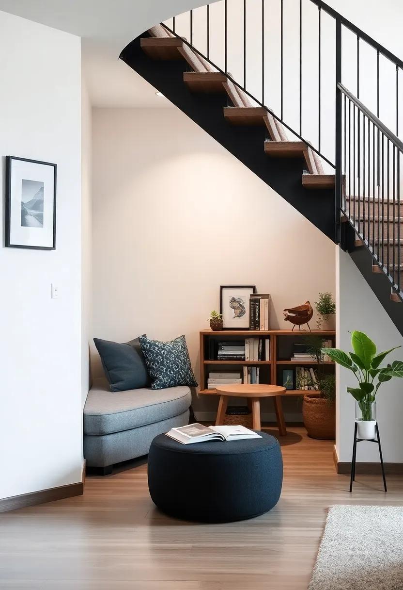 Cozy Reading Nooks: Transforming Staircase Areas Into Comfort Zones