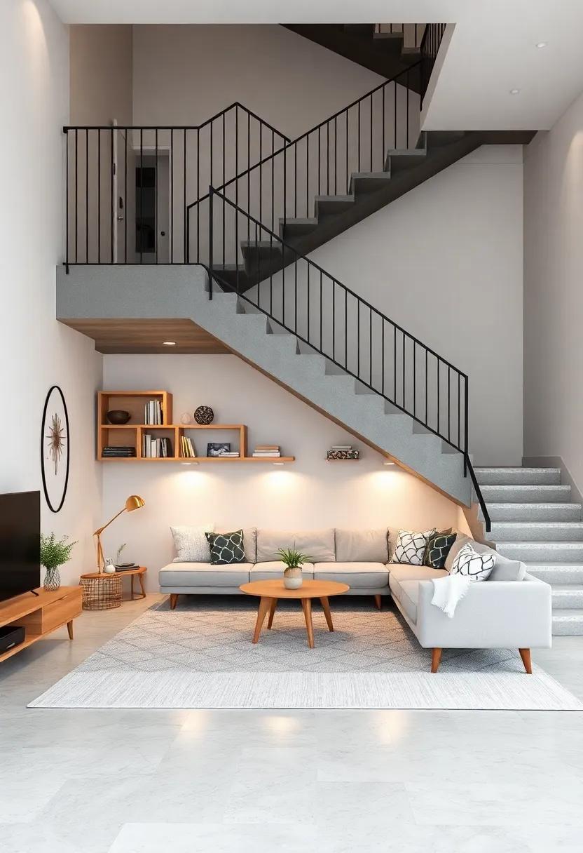 Imaginative Craft Stations: Inspiring creativity from Unused Stair Space