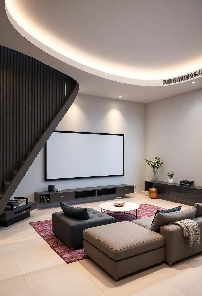 Mini Home Theaters: Utilizing Space Under Stairs for Cinematic experiences