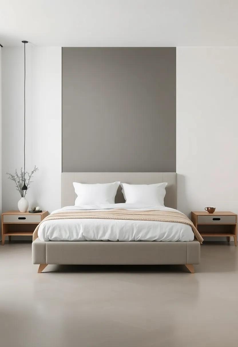 Incorporate an accent wall with wallpaper or paint in a deeper tone for warmth ⁢while​ keeping the⁤ rest of the space ⁢minimal